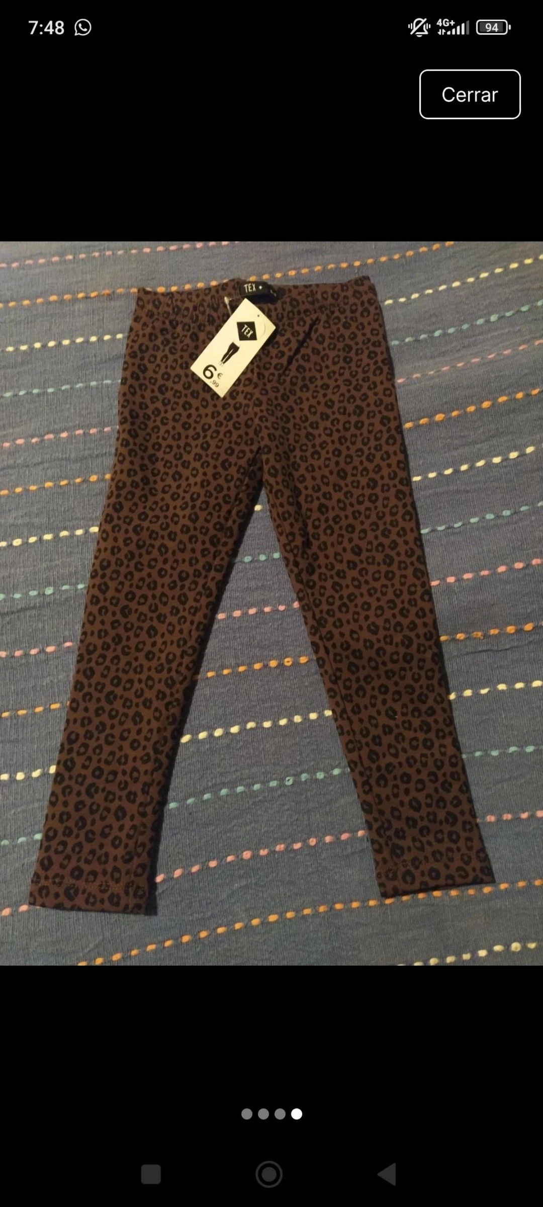Legging imprimé animal 3-4 ans neufs – photo 3